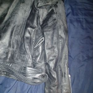 Kollar men's large leather jacket